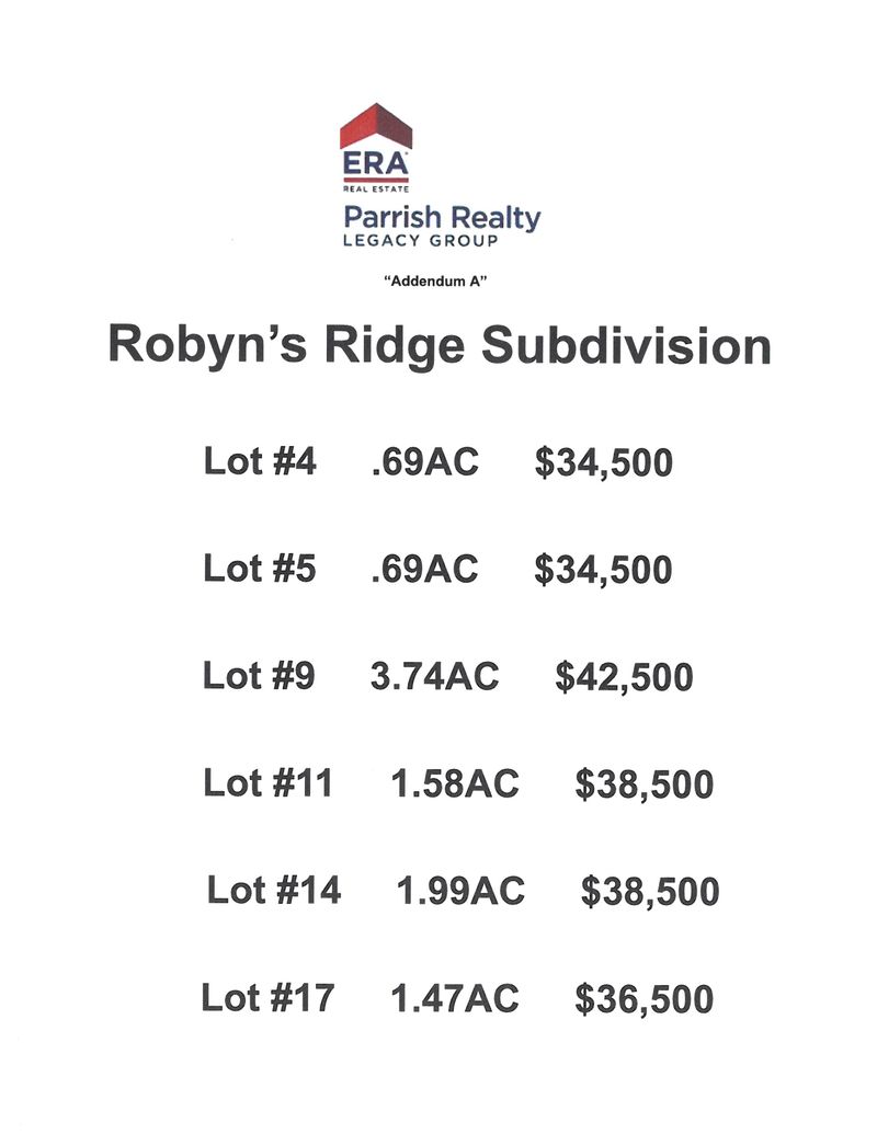 215 Robyns Ridge Dr Lot 9, Louisburg, NC 27549