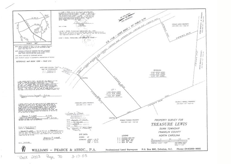 349 Lewis Rd Lot 3, Zebulon, NC 27597