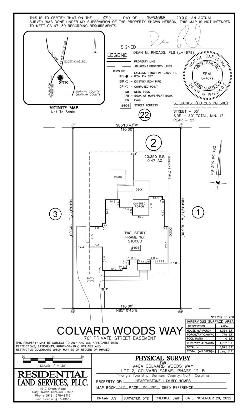 404 Colvard Woods Way, Durham, NC 27713