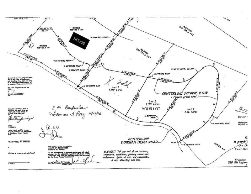 0 Bowman Bend Road Rd, Harriman, TN 37748