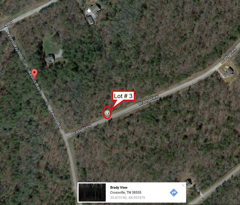 0 Lot # 03 Brady View Dr, Crossville, TN 38555