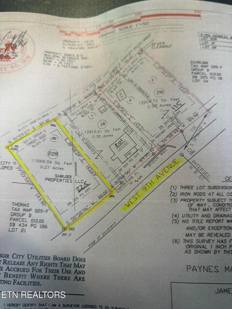 0 W Lot 22r Ninth Ave, Lenoir City, TN 37771