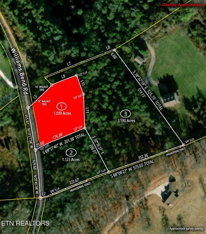 0 Williams Bend Rd Lot 1, Knoxville, TN 37932