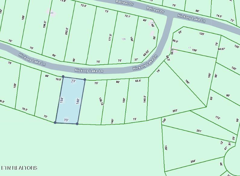 0.25 ac Hickory Lake Ln, Crossville, TN 38572