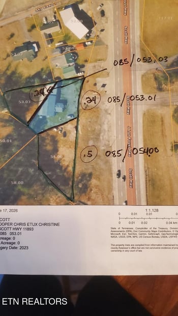 11893 Scott Hwy, Helenwood, TN 37755