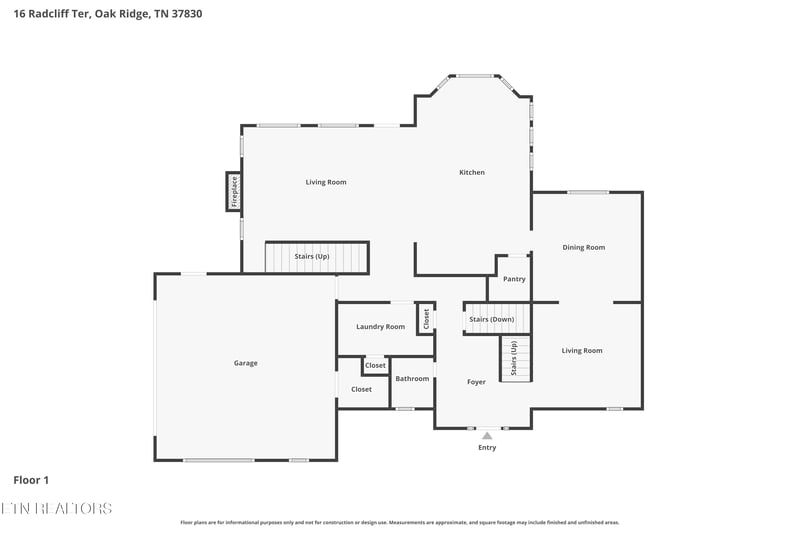 16 Radcliff Ter, Oak Ridge, TN 37830