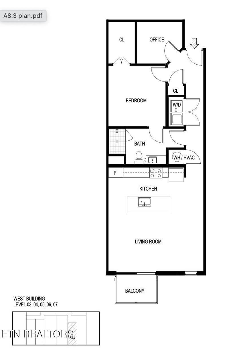 327 W Summit Hill St #704, Knoxville, TN 37902
