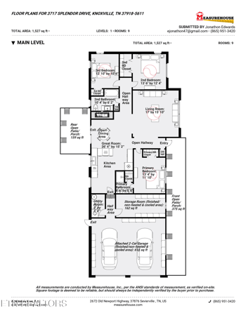 3717 Splendor Dr, Knoxville, TN 37918