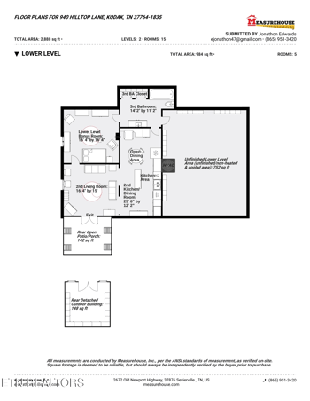 940 Hilltop Ln, Kodak, TN 37764