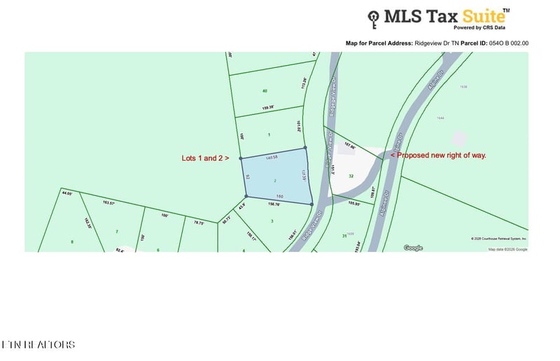 Lot 1 - 2 Ridgeview Dr, Sevierville, TN 37876
