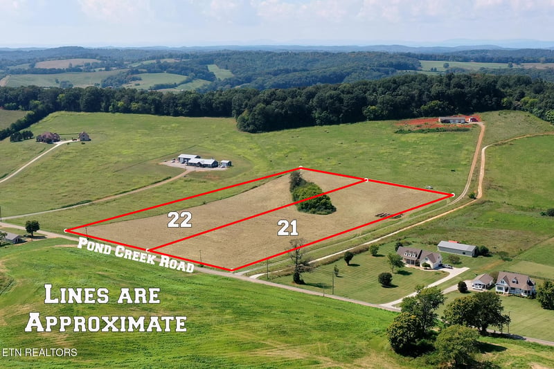 Lot 21-22 Pond Creek Rd, Philadelphia, TN 37846