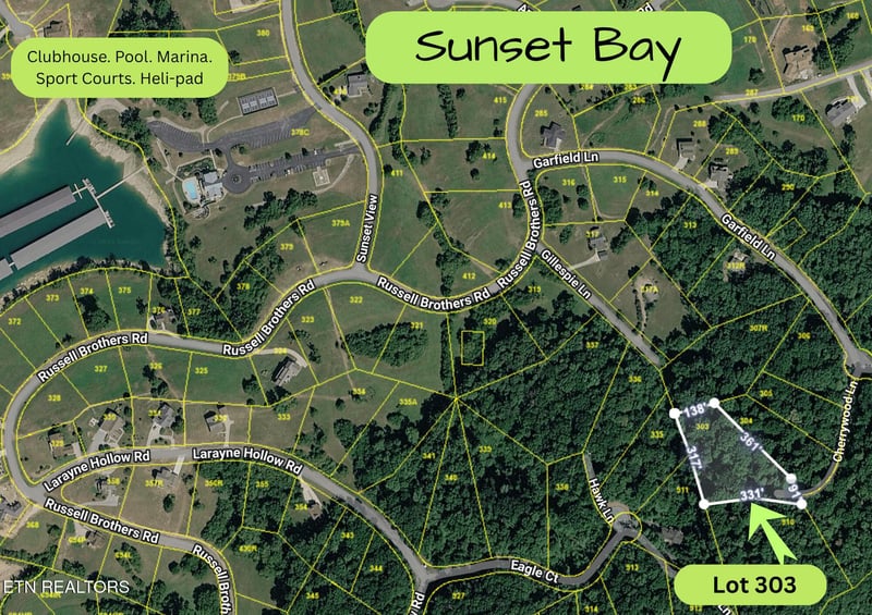 Lot 303 Cherrywood Ln, Sharps Chapel, TN 37866