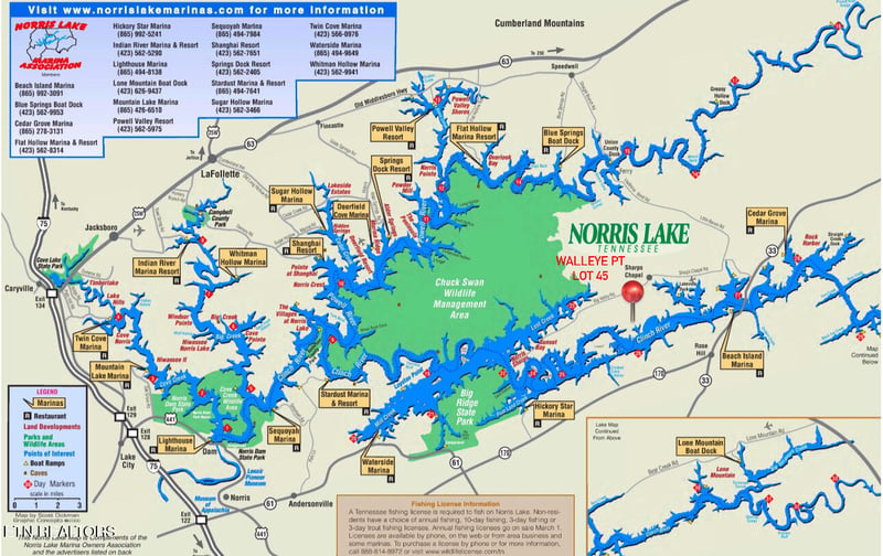 Lot 45 Walleye Point, Sharps Chapel, TN 37866