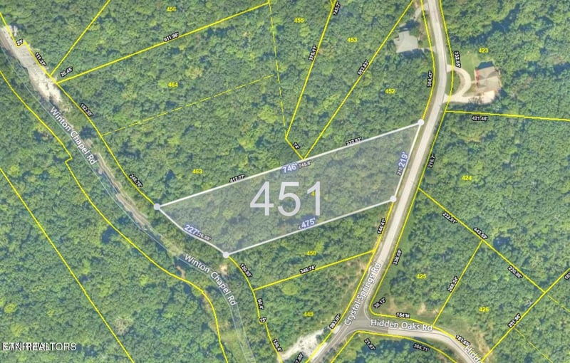 Lot 451 Crystal Springs Rd, Rockwood, TN 37854