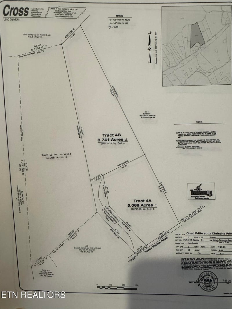 Lot 4A Texas Hollow Rd, Luttrell, TN 37779