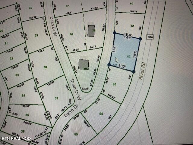 Lot 62 E Dean Drive E Dr, Ten Mile, TN 37880