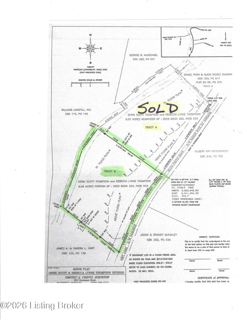 4145 Plum Creek Rd, Taylorsville, KY 40071