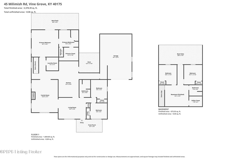 45 Milimish Ln, Vine Grove, KY 40175
