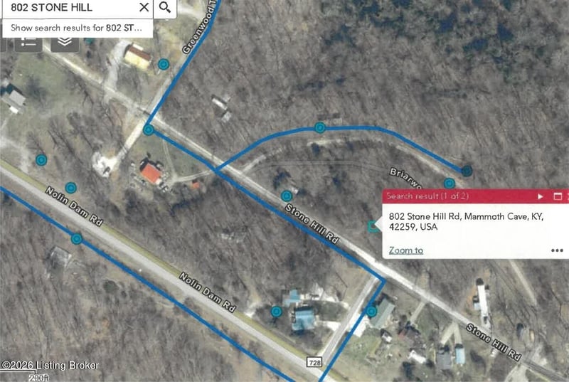 802 Stone Hill Rd, Mammoth Cave, KY 42259