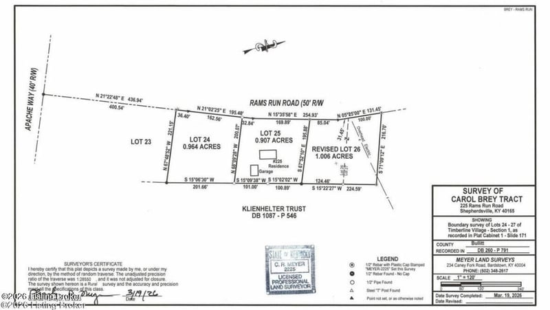 Lot 24 Rams Rn, Shepherdsville, KY 40165