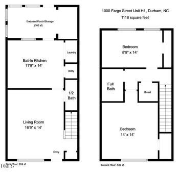 1000 Fargo St #H1, Durham, NC 27707