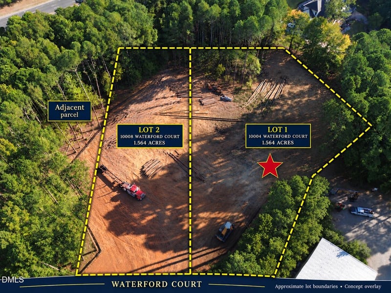 10004 Waterford Ct Lot 1, Raleigh, NC 27613