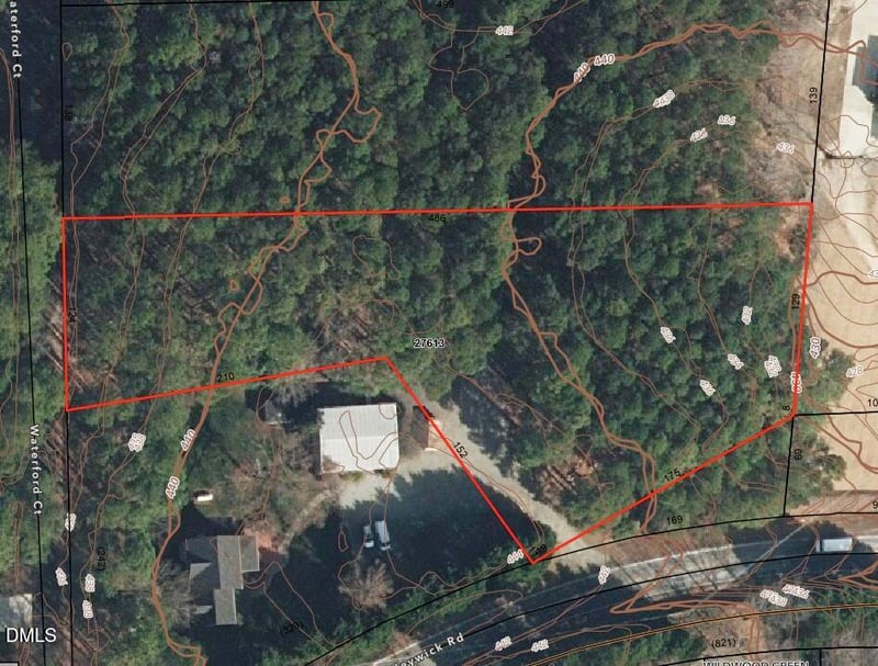 10004 Waterford Ct Lot 1, Raleigh, NC 27613