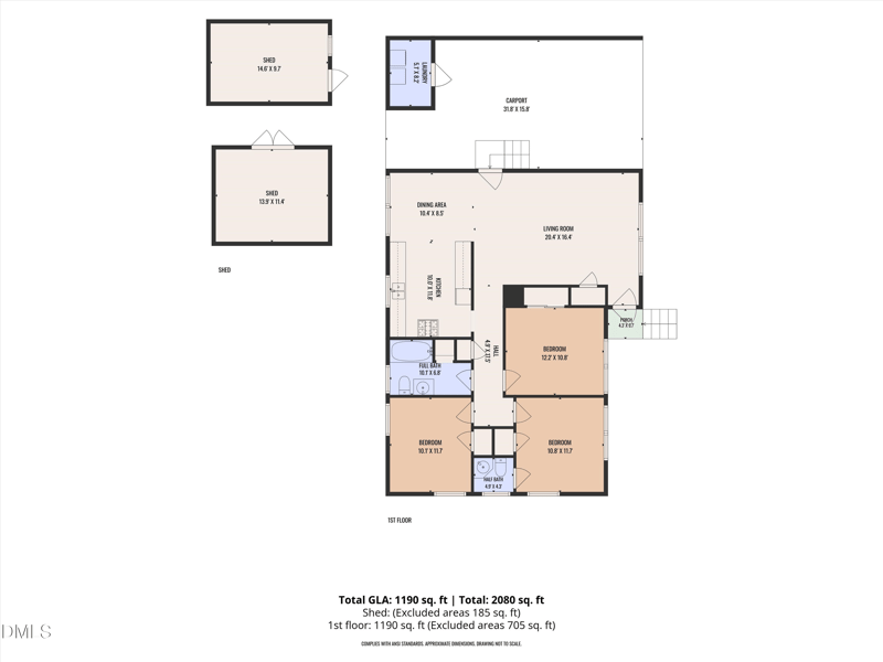 1006 Barbara Dr, Garner, NC 27529