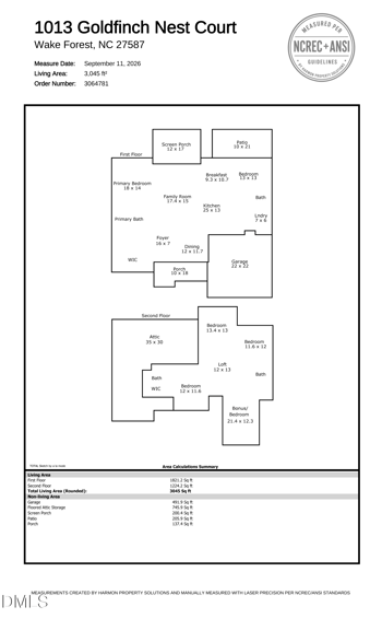 1013 Goldfinch Nest Ct, Wake Forest, NC 27587