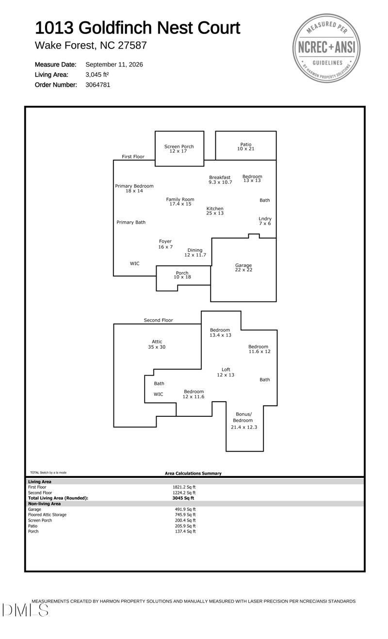 1013 Goldfinch Nest Ct, Wake Forest, NC 27587