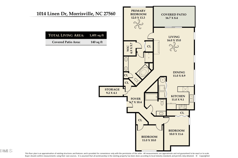 1014 Linen Dr, Morrisville, NC 27560