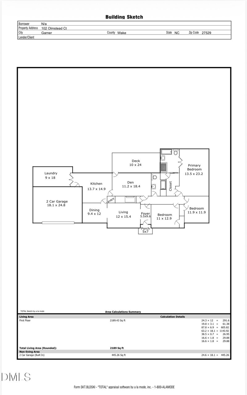 102 Olmstead Ct, Garner, NC 27529