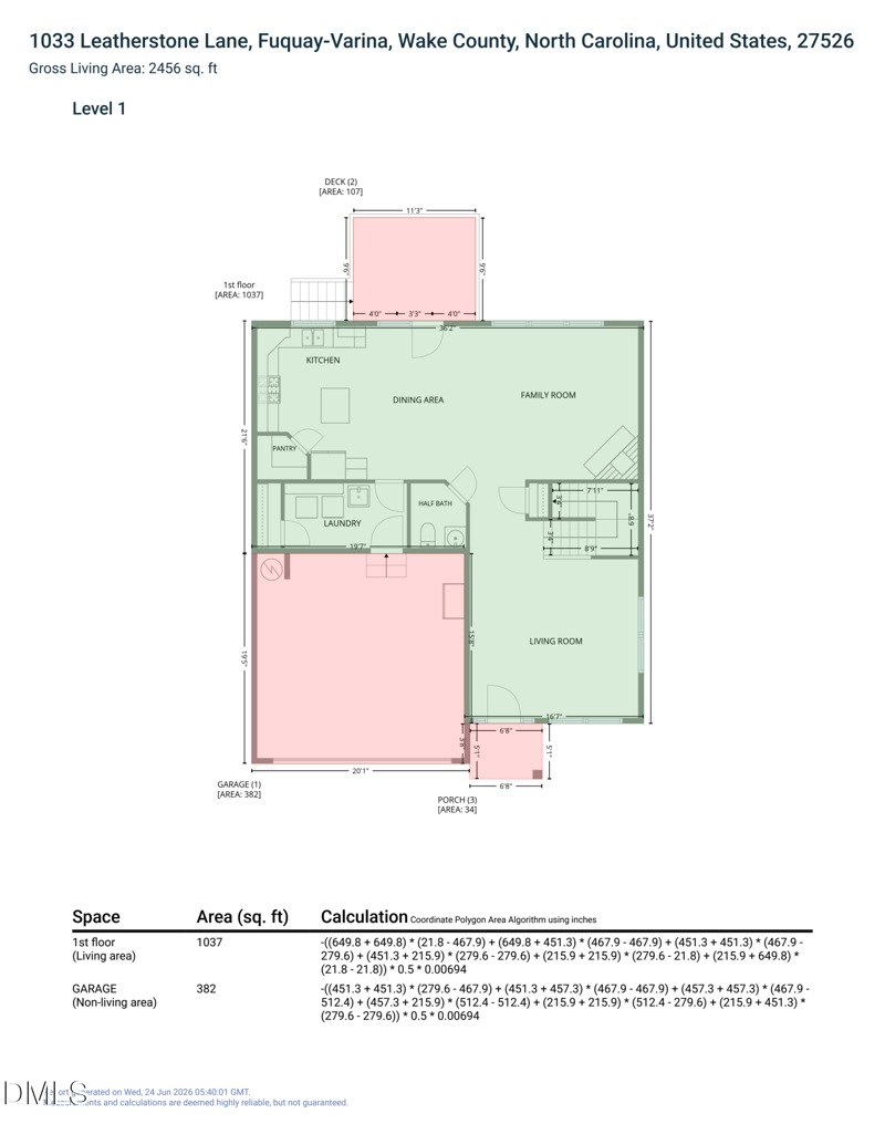 1033 Leatherstone Ln, Fuquay Varina, NC 27526