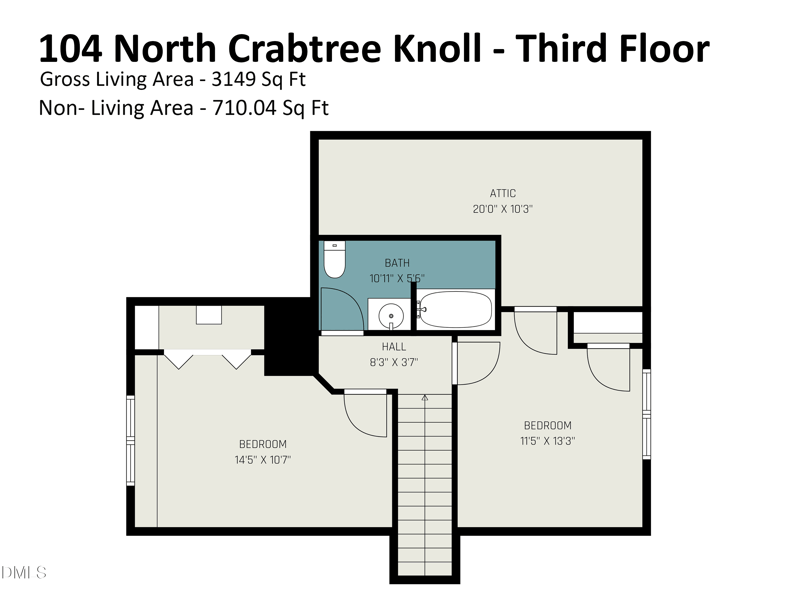 104 N Crabtree Knoll, Chapel Hill, NC 27514