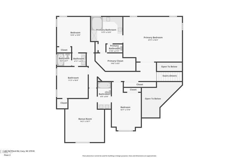 106 Beckford Rd, Cary, NC 27518