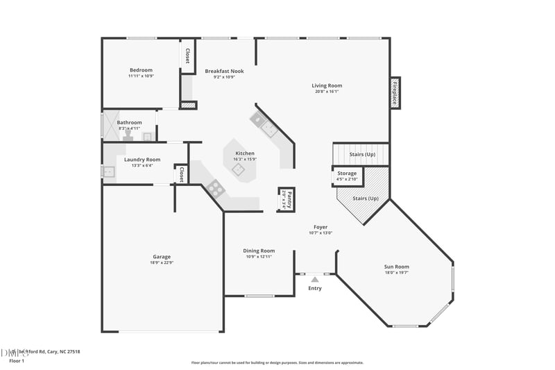 106 Beckford Rd, Cary, NC 27518