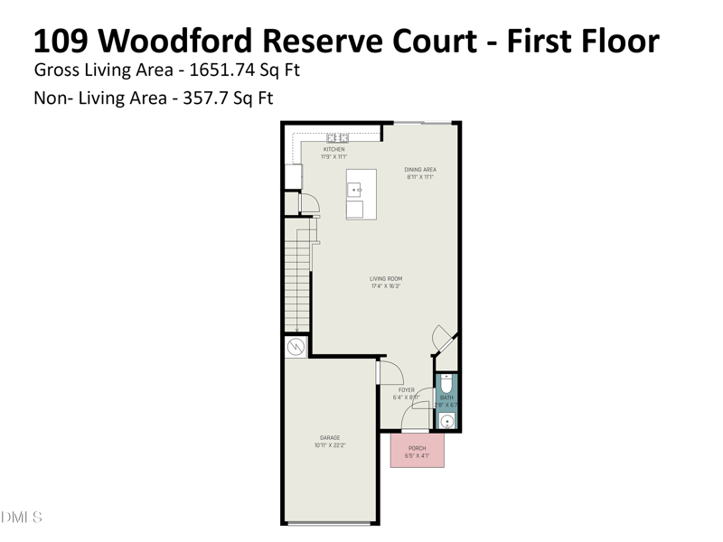 109 Woodford Reserve Ct, Garner, NC 27529