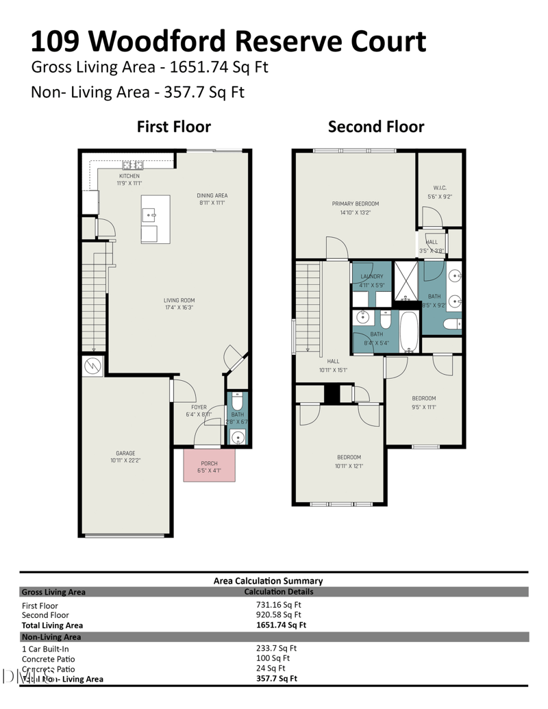 109 Woodford Reserve Ct, Garner, NC 27529