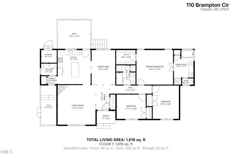 110 Brampton Cir, Clayton, NC 27527