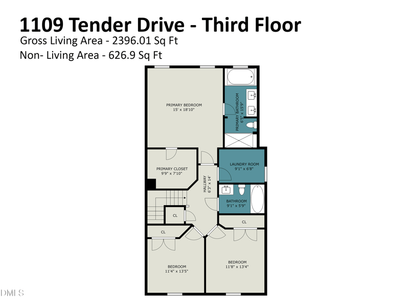 1109 Tender Dr, Apex, NC 27502