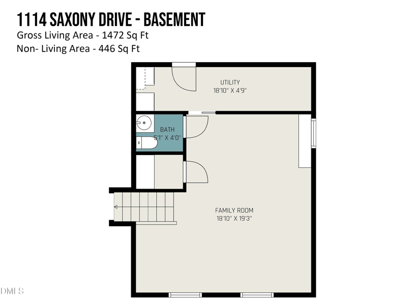 1114 Saxony Dr, Durham, NC 27707