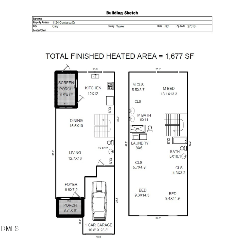 1124 Contessa Dr, Cary, NC 27513