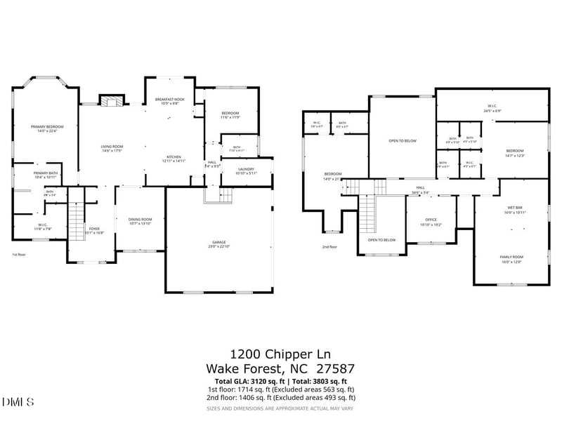 1200 Chipper Ln, Wake Forest, NC 27587