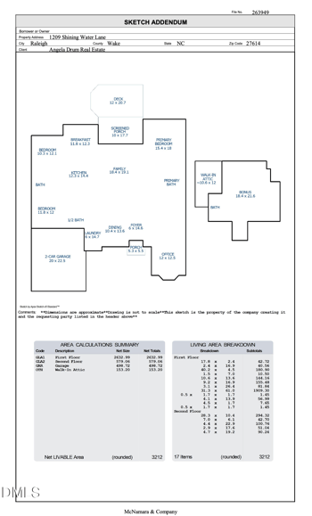 1209 Shining Water Ln, Raleigh, NC 27614