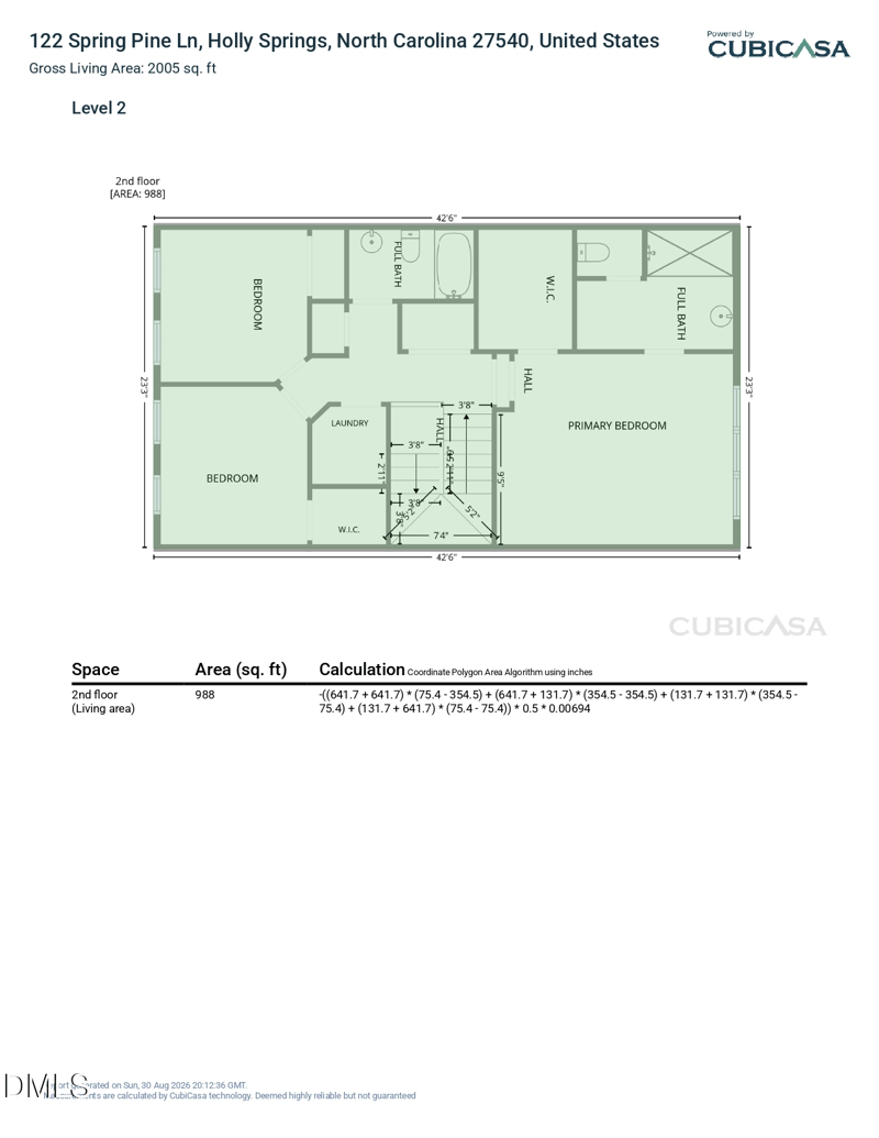 122 Spring Pine Ln, Holly Springs, NC 27540