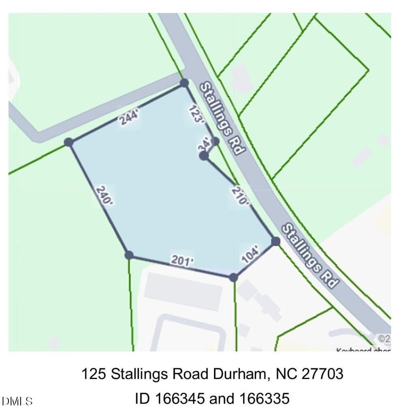125 Stallings Rd Lot 2, Durham, NC 27703