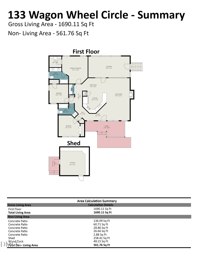 133 Wagon Wheel Cir, Louisburg, NC 27549