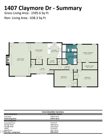 1407 Claymore Dr, Garner, NC 27529