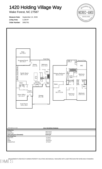 1420 Holding Village Way, Wake Forest, NC 27587