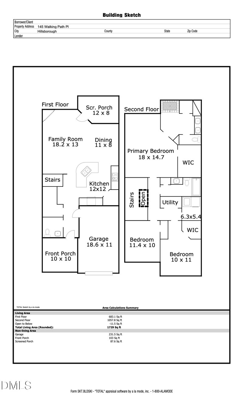 145 Walking Path Pl, Hillsborough, NC 27278